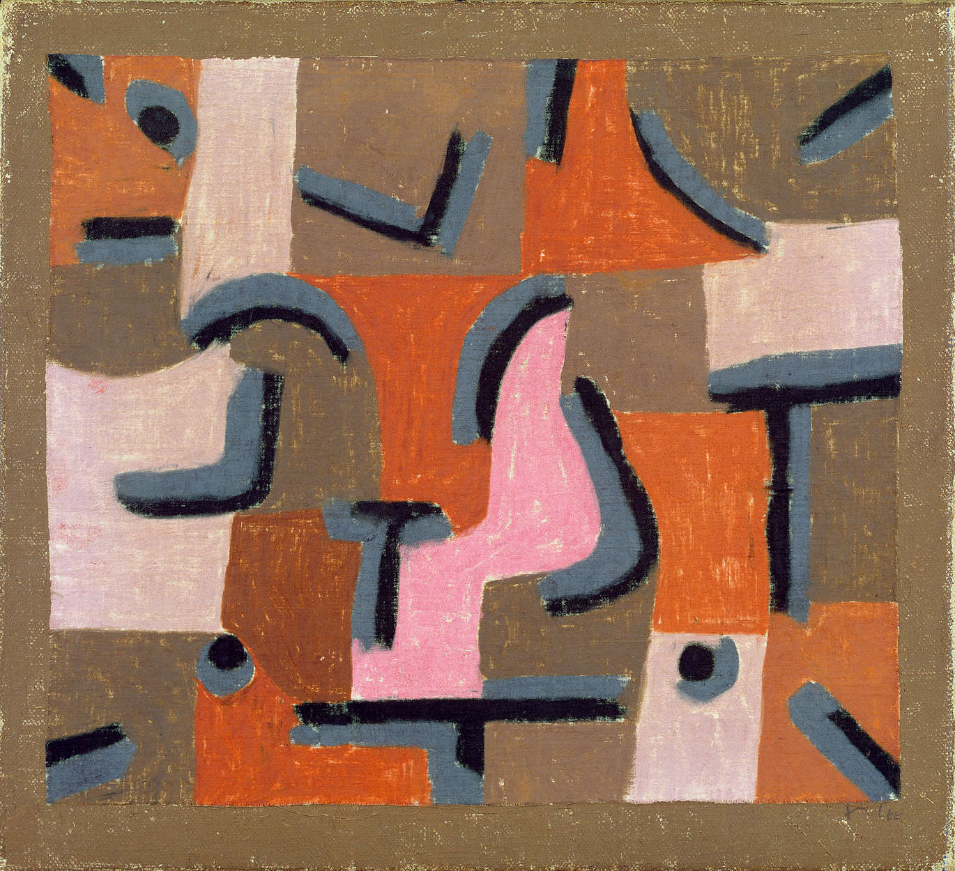             Papier peint panoramique "Centre ville" de Paul Klee
        