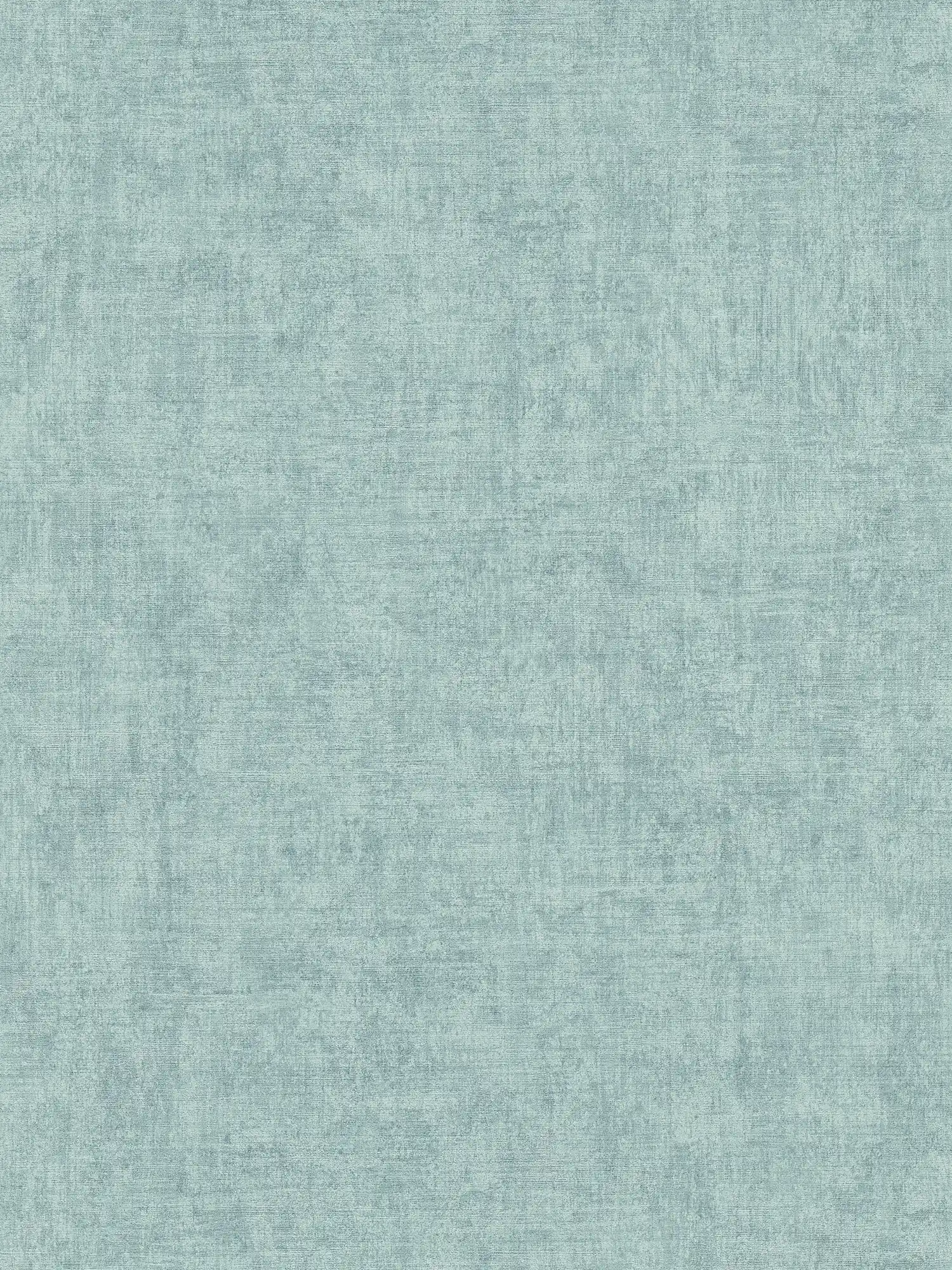 Non-woven wallpaper plain, mottled, textured pattern - blue
