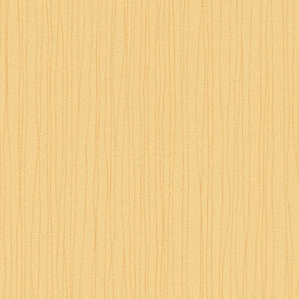             Plain wallpaper in sunny yellow with lines structure - yellow
        