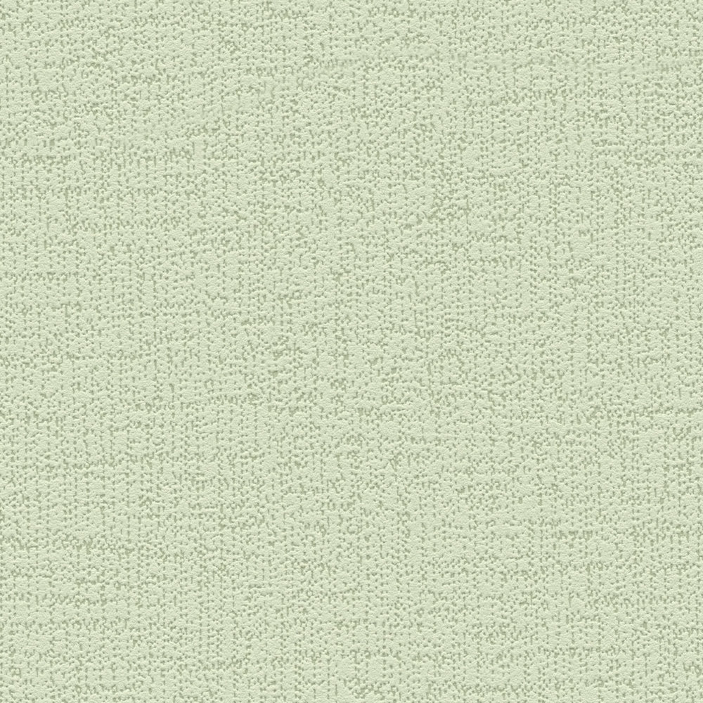             Non-woven wallpaper with fine linen structure - green
        