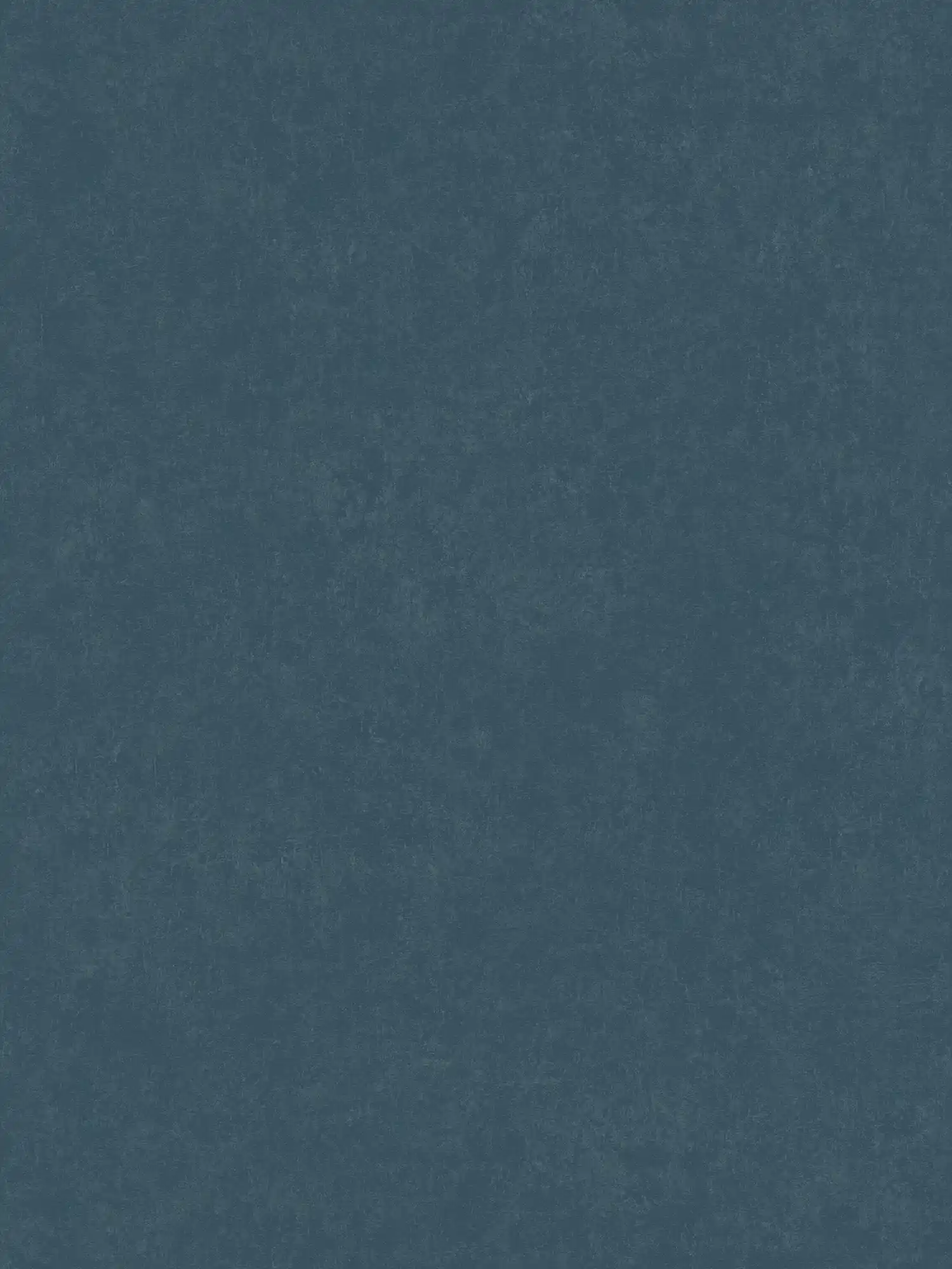 Papier peint uni bleu foncé avec motif structuré - bleu
