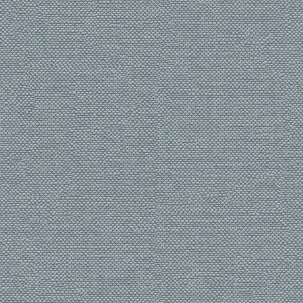             papier peint en papier uni avec structure tissée mat - bleu
        