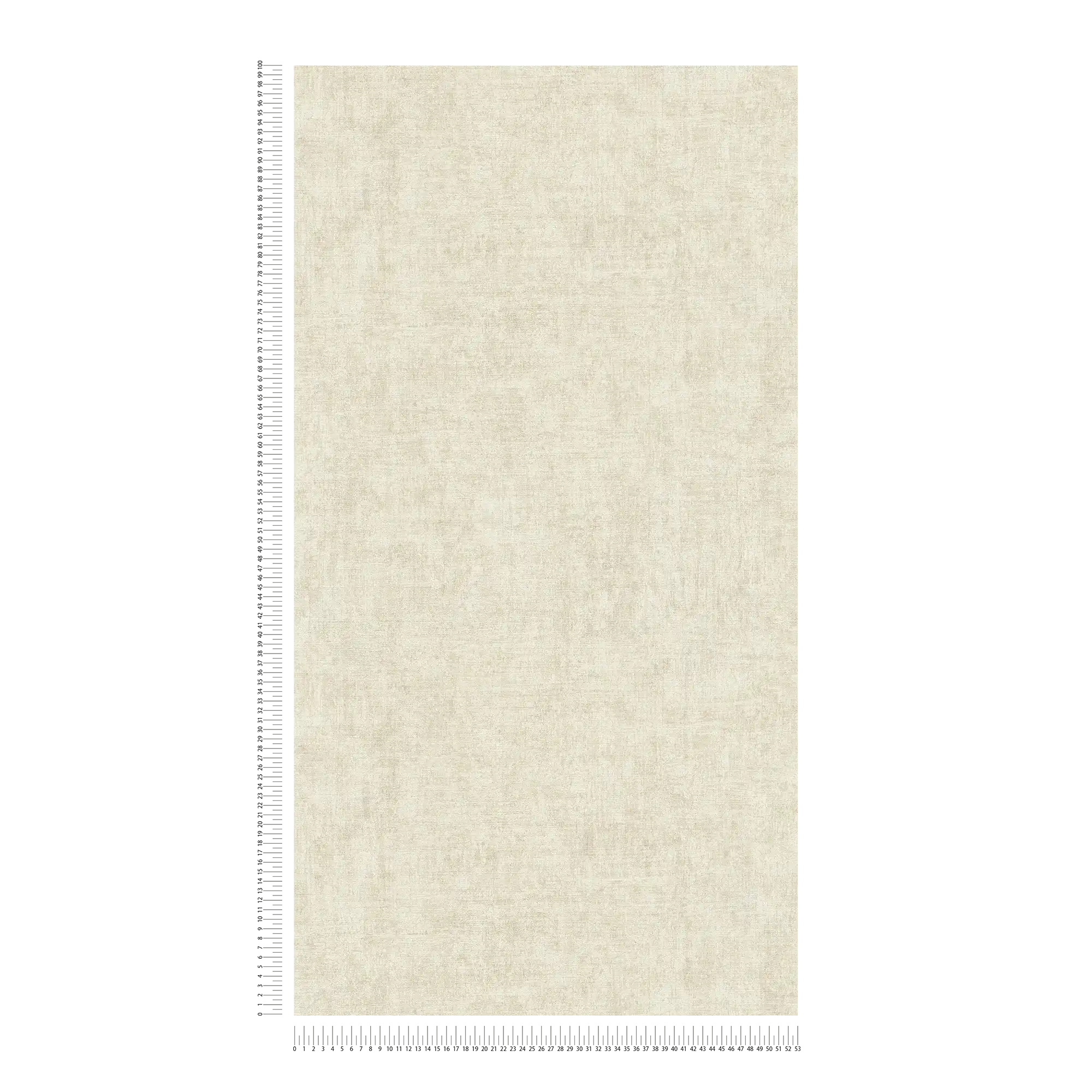             Carta da parati in tessuto non tessuto a tinta unita, screziata, strutturata - crema
        