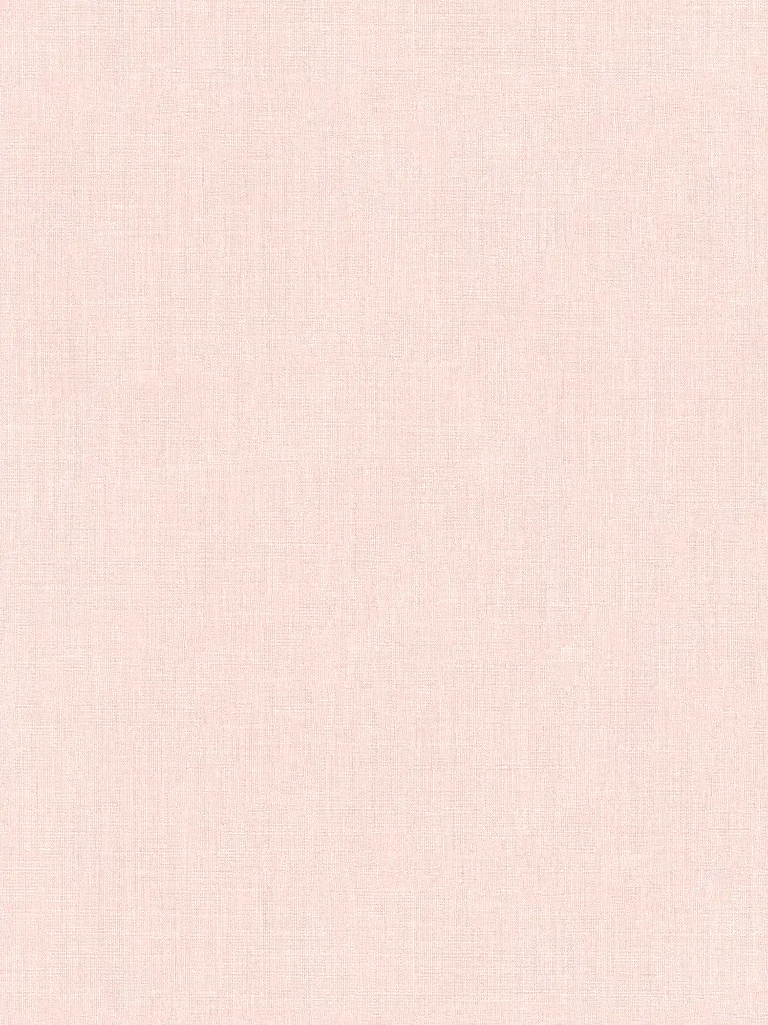 Papel pintado rosa estructura de lino liso pastel
