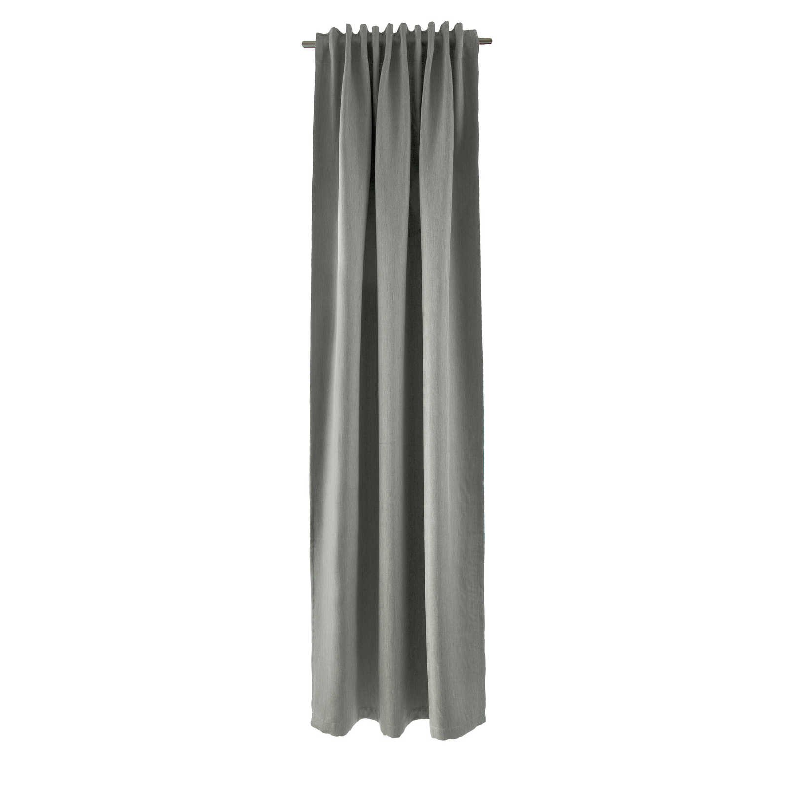 Foulard decorativo 140 cm x 245 cm in fibra artificiale grigio

