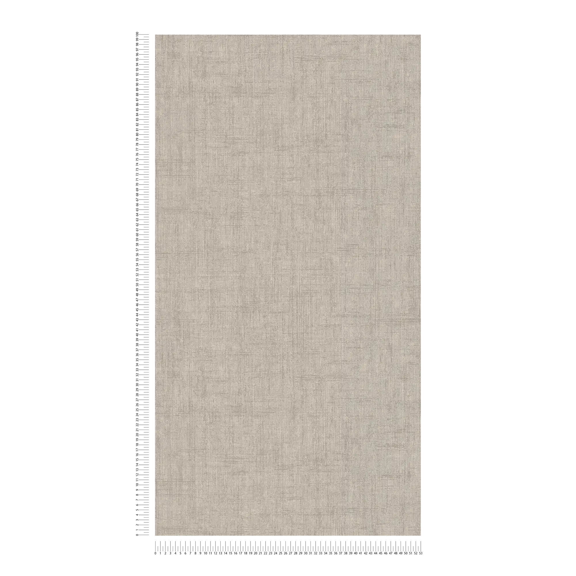             Greige wallpaper, coarse linen look - grey, beige
        