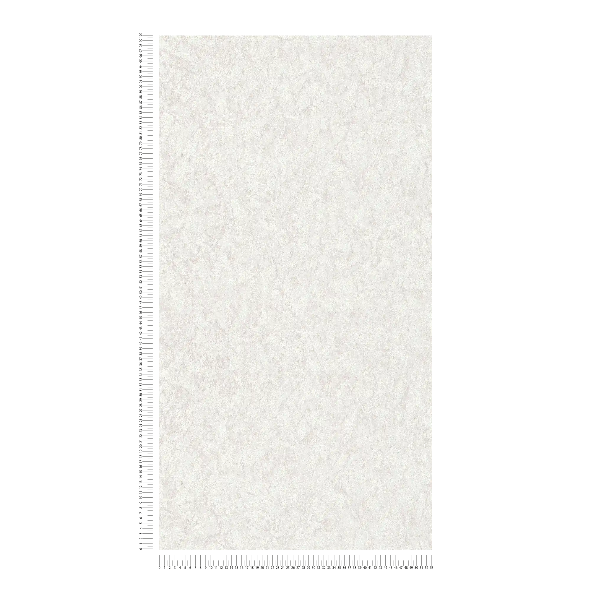             Carta da parati unitaria con effetto strutturato e disegno screziato - grigio, beige, crema
        