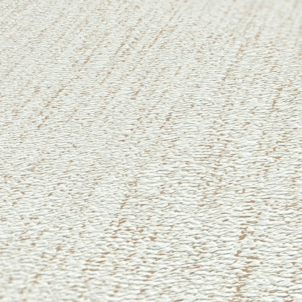             À structure de tissu unie avec une légère brillance - blanc, or
        