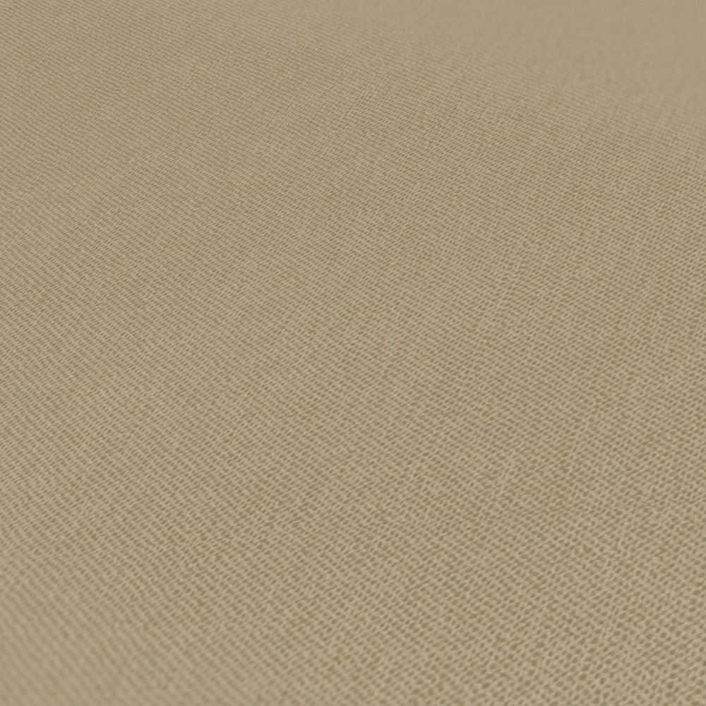             Plain non-woven wallpaper matte brown persimmon with textile texture
        