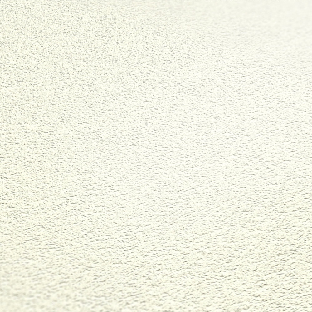             Plain wallpaper with surface texture & glitter effect - white
        
