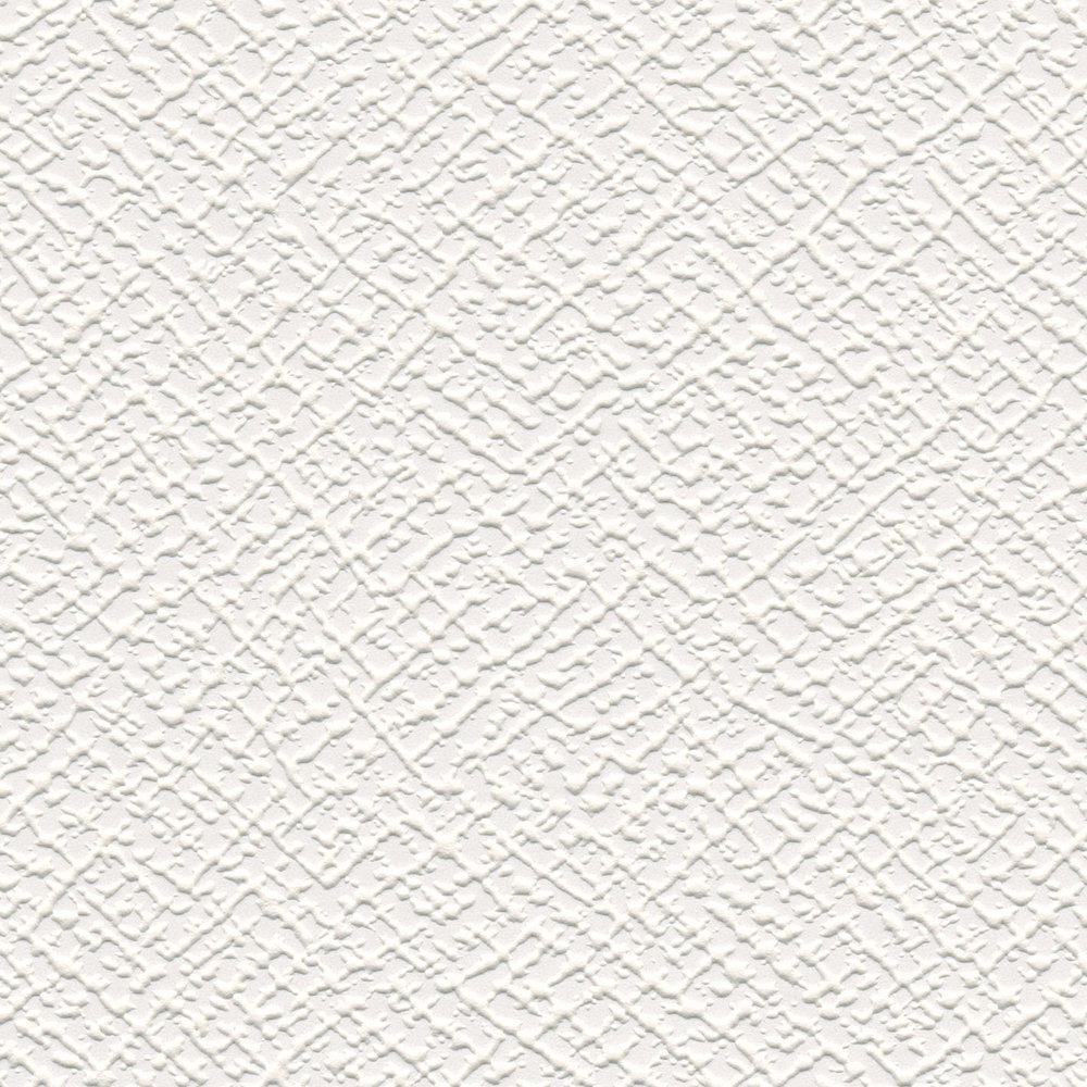             Wallpaper with textured pattern in plaster look - paintable, metallic
        