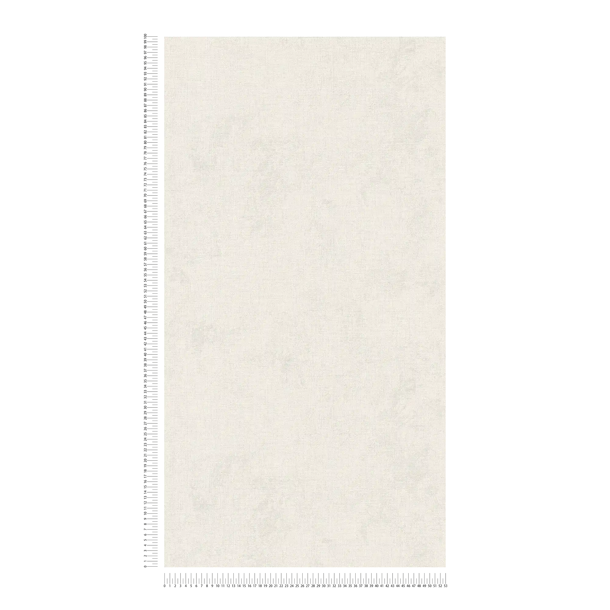             Linen look wallpaper plain, neutral - cream
        