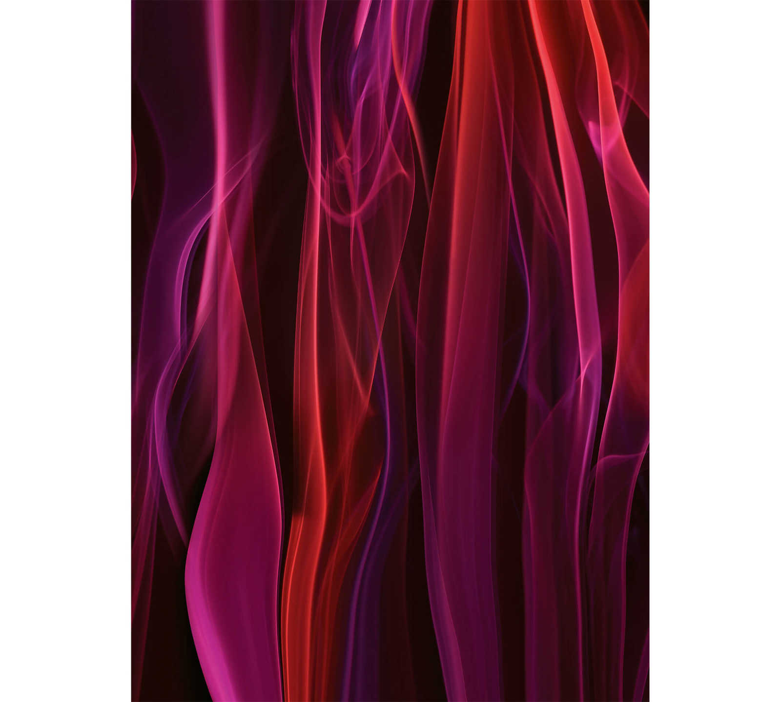         Photo wallpaper colourful smoke - red, purple, black
    