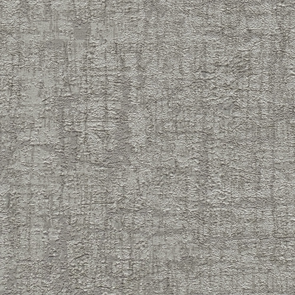             Vliesbehang met textuur in textiellook - grijs, donkergrijs
        