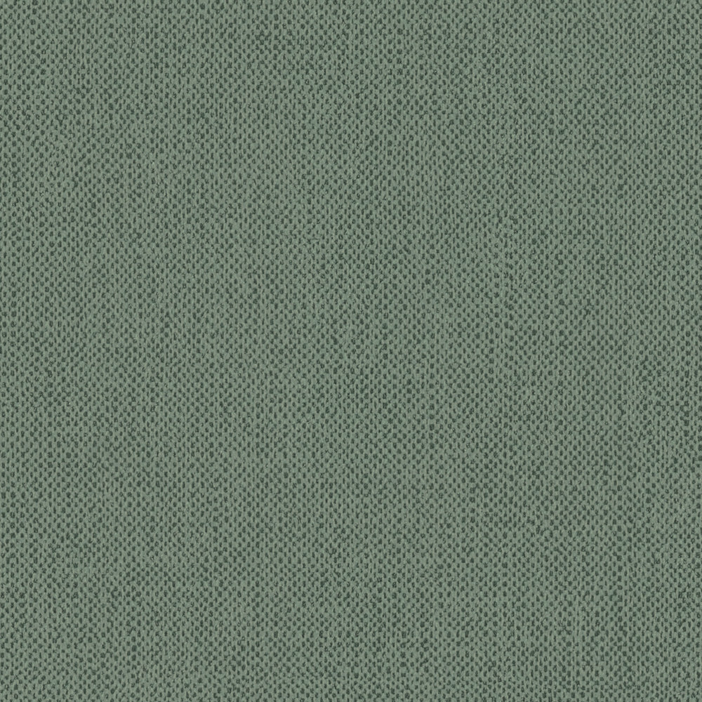             Papel pintado liso verde abeto con estructura textil - verde
        