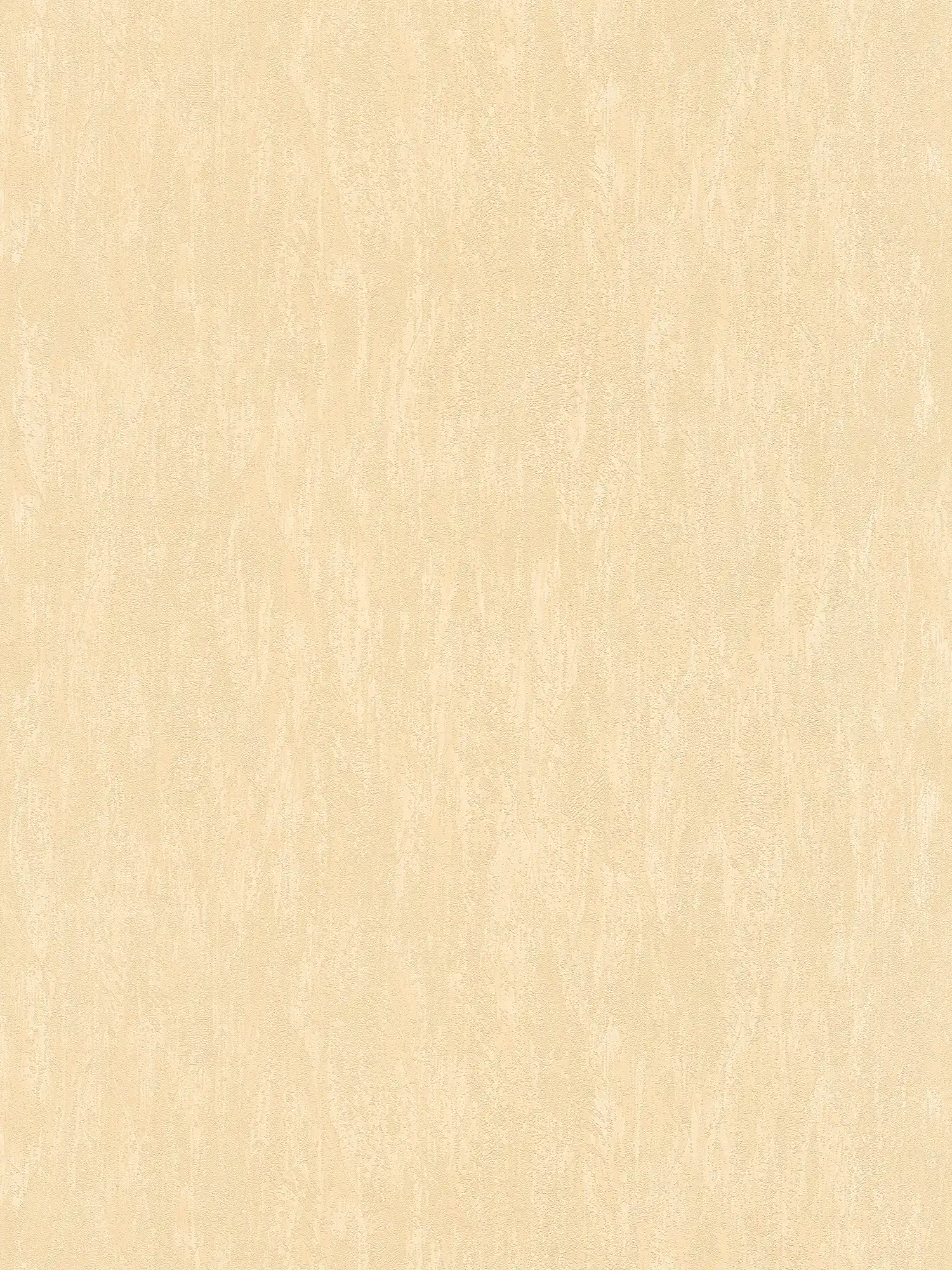 Neutral plain wallpaper in plaster look - beige

