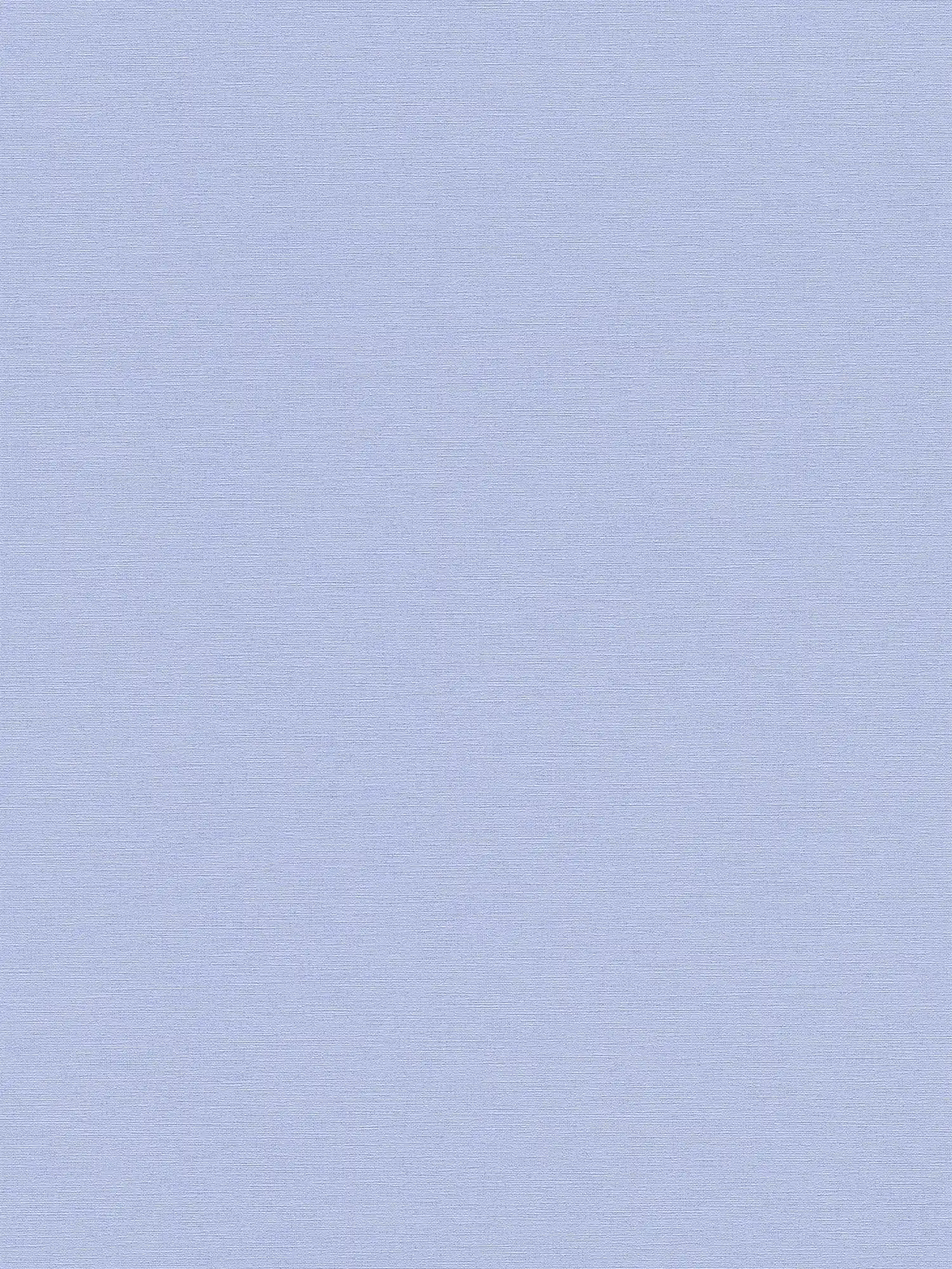 Effen vliesbehang met linnenlook - blauw
